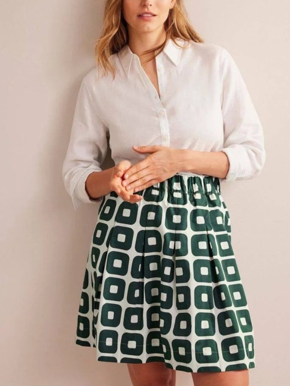 Adorable Boden skirt- cinched a-line perfection